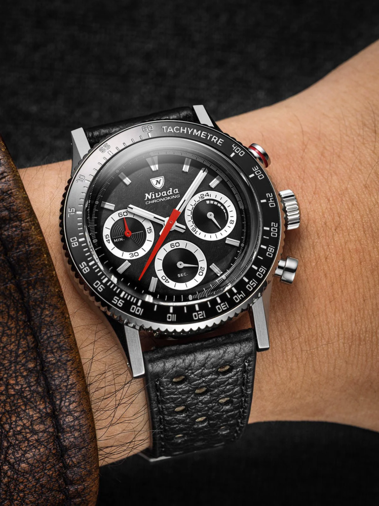 Nivada Grenchen（ニバダ・グレンヒェン） Chronoking Mecaquartsz Racing（クロノキング メカクォーツ レーシング）