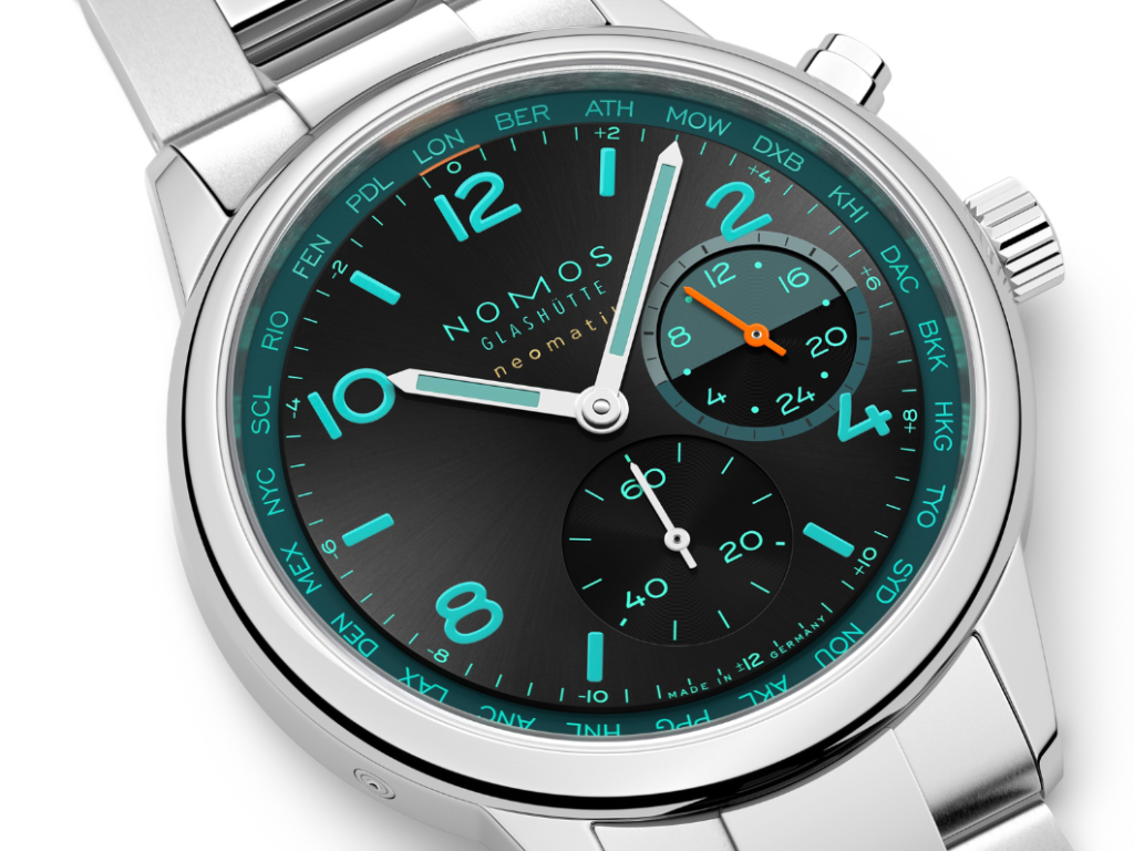 NOMOS GLASHÜTTE（ノモス グラスヒュッテ）クラブスポーツ ネオマティック ワールドタイマー