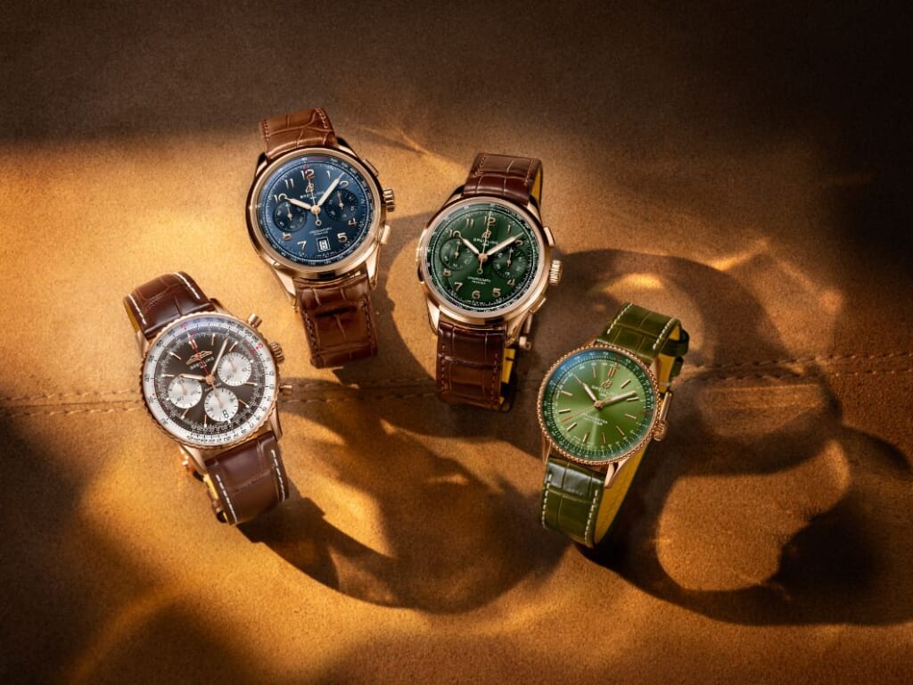 ブライトリング ゴールドカプセルコレクション