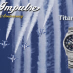ケンテックス（KENTEX）Blue Impulse チタンソーラー T-4 30周年記念モデル