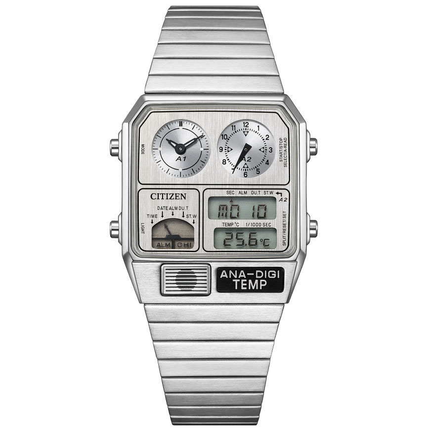 CITIZEN COLLECTION（シチズンコレクション） レコードレーベル メタリック アナデジテンプ