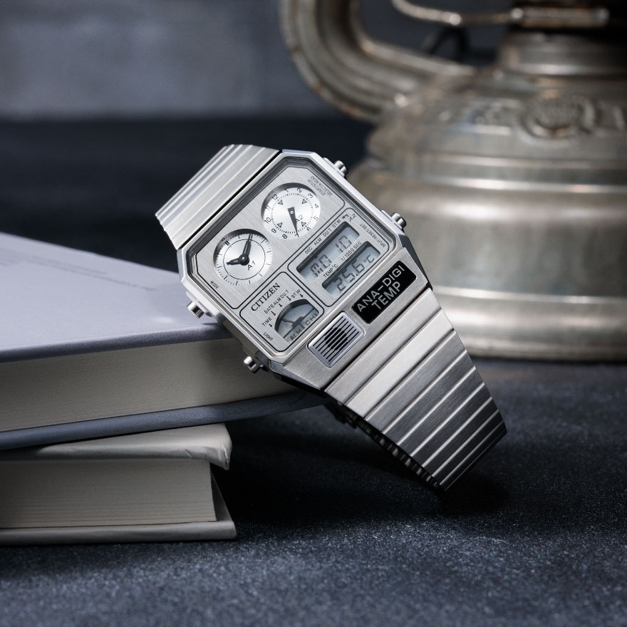 CITIZEN COLLECTION（シチズンコレクション） レコードレーベル メタリック アナデジテンプ