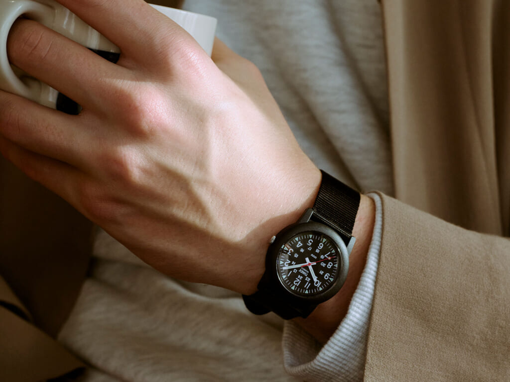 “TIMEX（タイメックス）”Camper 34mm（キャンパー 34mm）