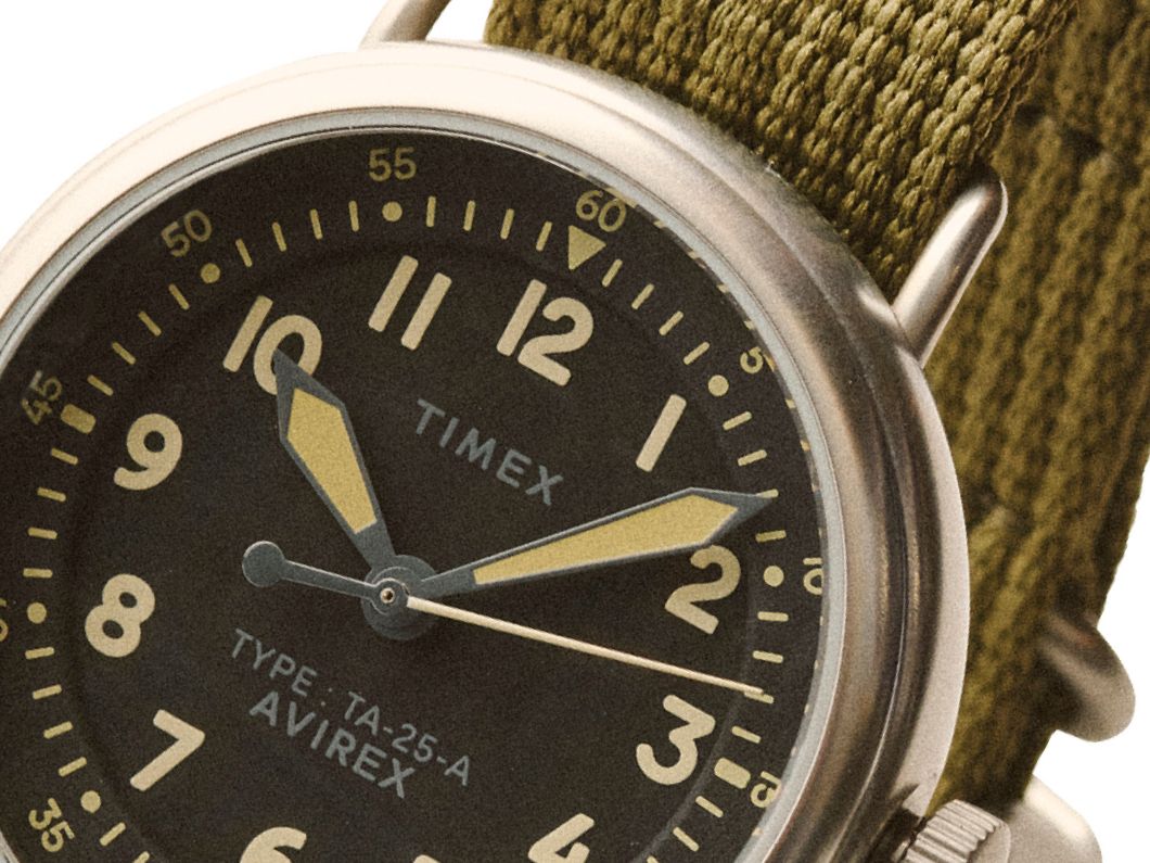 AVIREX 50th × TIMEX "MIDGET" Limited Edition