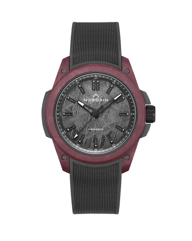 本物の隕石、アイアン・メテオライトを文字盤に採用【スイス時計