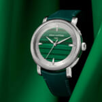 ルイ・ヴィトン エスカル オトマティック プラチナ マラカイト/ターコイズ