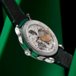 ルイ・ヴィトン エスカル オトマティック プラチナ マラカイト/ターコイズ