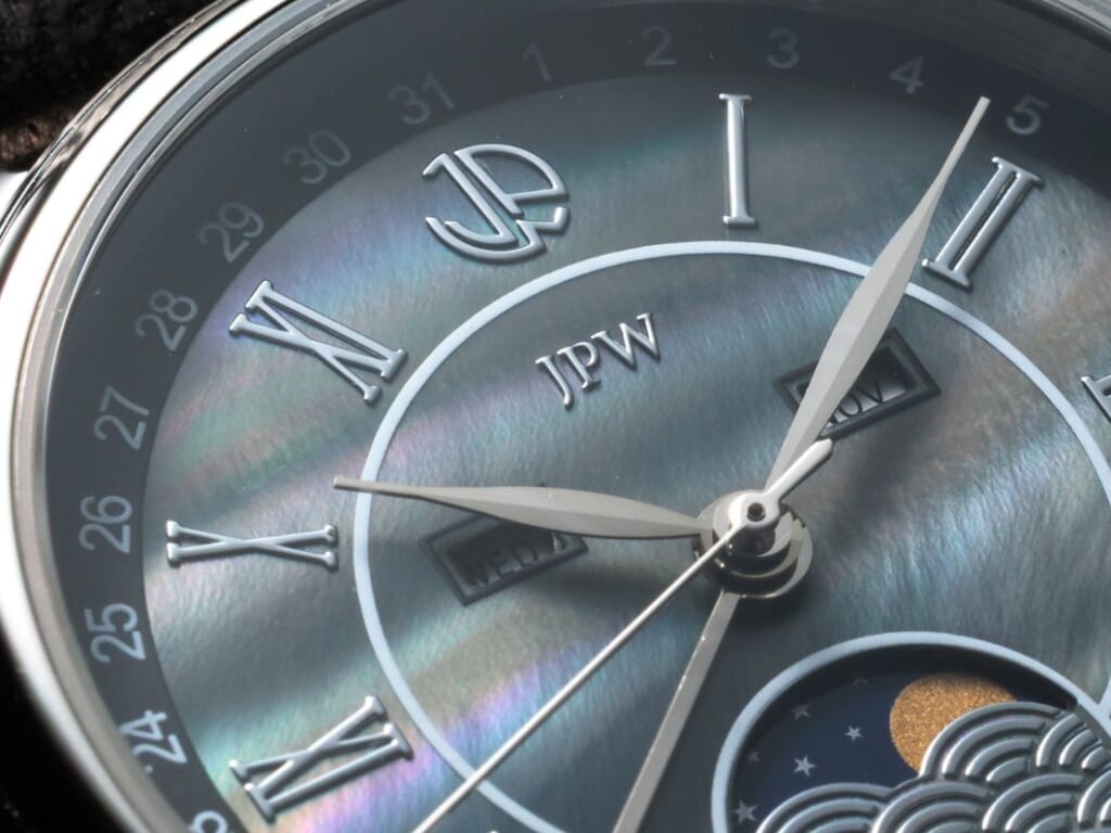 JPW（ジェイピーダブリュー） 日本製ムーンフェイズ腕時計 JP-002