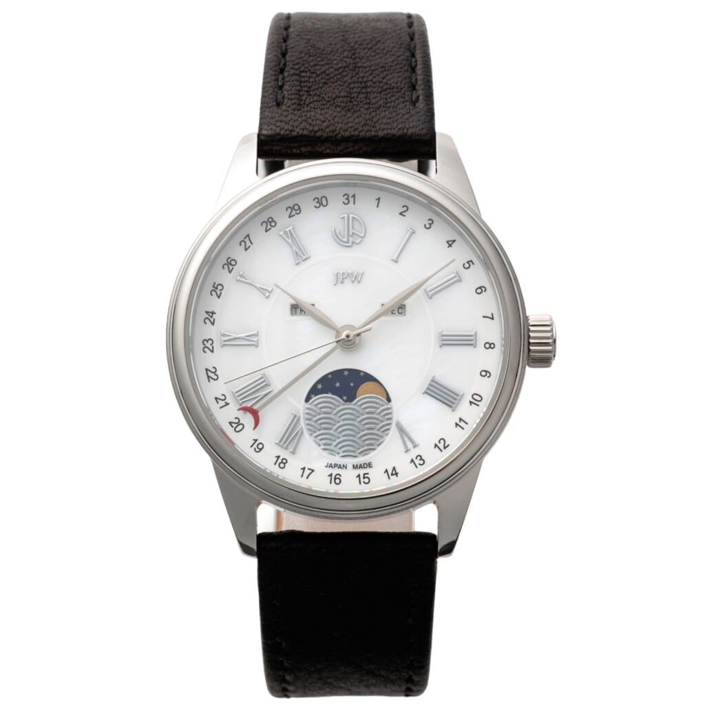 JPW（ジェイピーダブリュー） 日本製ムーンフェイズ腕時計 JP-002