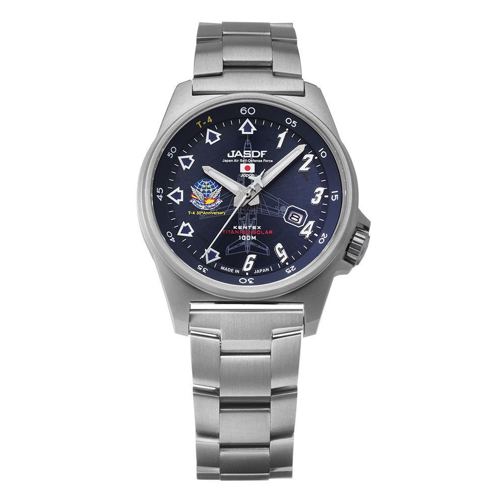 ケンテックス（KENTEX） Blue Impulse チタンソーラー T-4 30周年記念モデル