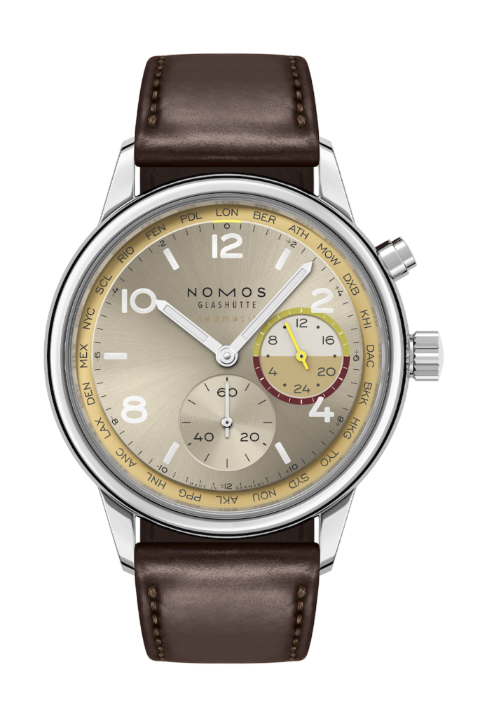 NOMOS GLASHÜTTE （ノモス グラスヒュッテ） クラブスポーツ ネオマティック ワールドタイマー