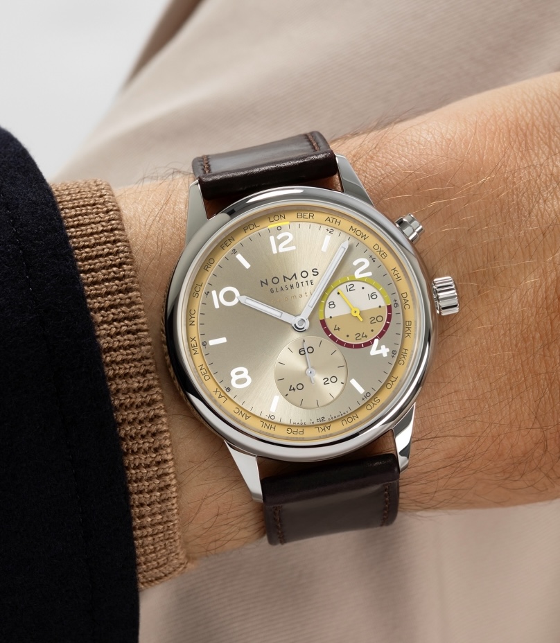 NOMOS GLASHÜTTE （ノモス グラスヒュッテ） クラブスポーツ ネオマティック ワールドタイマー