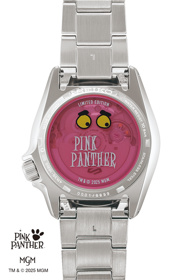 セイコー 5スポーツ ピンクパンサー コラボレーション限定モデル