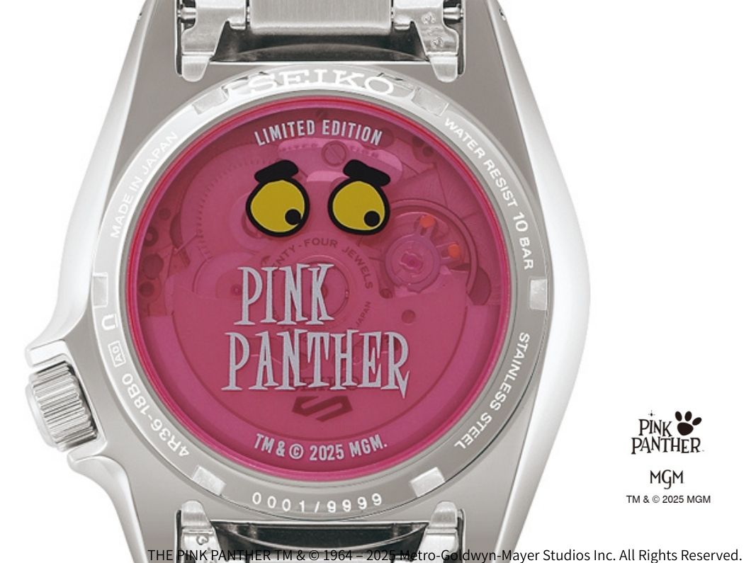 セイコー 5スポーツ ピンクパンサー コラボレーション限定モデル