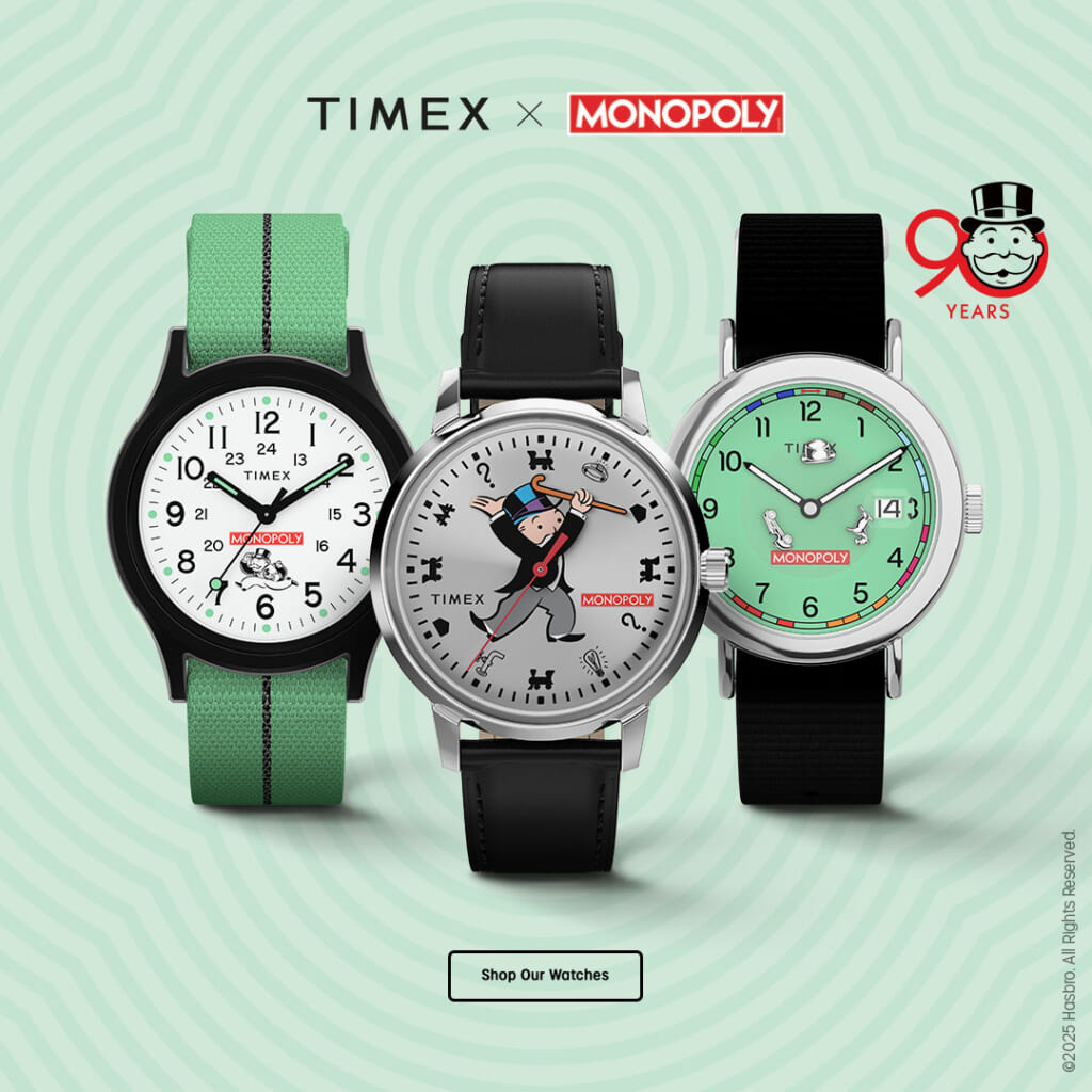 TIMEX（タイメックス） モノポリー x タイメックス 90周年記念モデル
