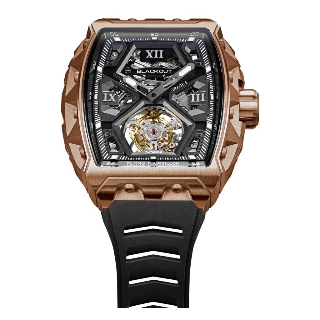 BLACKOUT WATCHES（ブラックアウト）XP1 Tourbillon TI Rose Gold