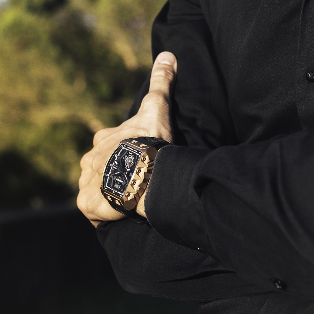 BLACKOUT WATCHES（ブラックアウト）XP1 Tourbillon TI Rose Gold