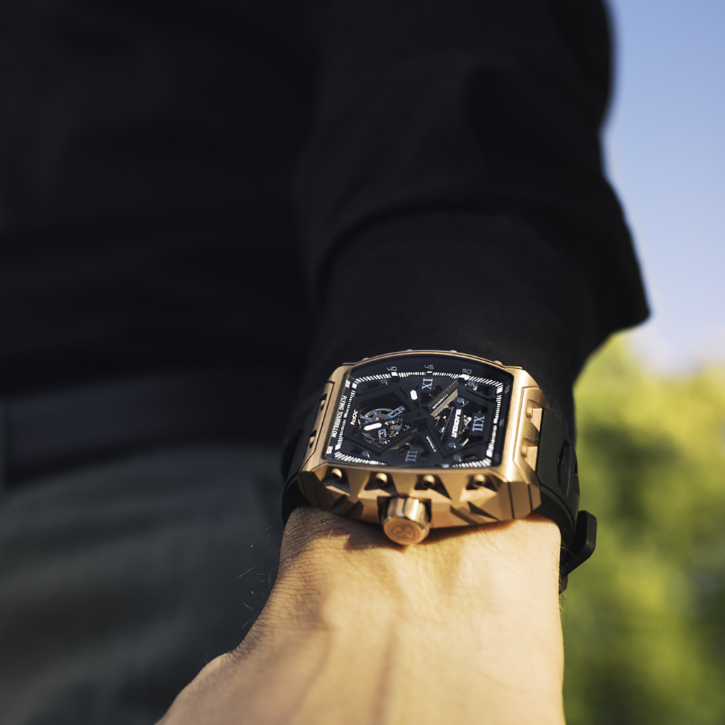 BLACKOUT WATCHES（ブラックアウト）XP1 Tourbillon TI Rose Gold