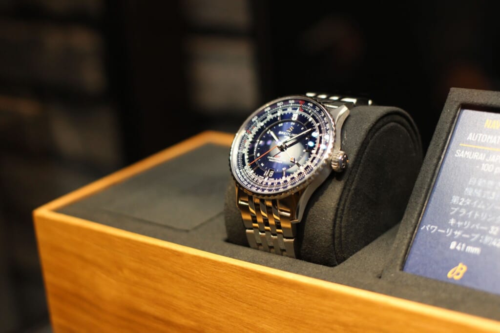 ブライトリング ナビタイマー オートマチック GMT 41 侍ジャパン リミテッド