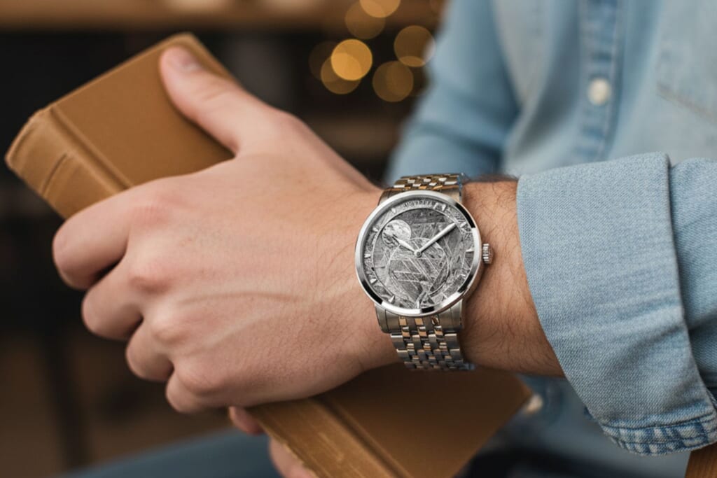 AGELOCER（エイジローサー） メテオライトムーンフェイズウォッチ