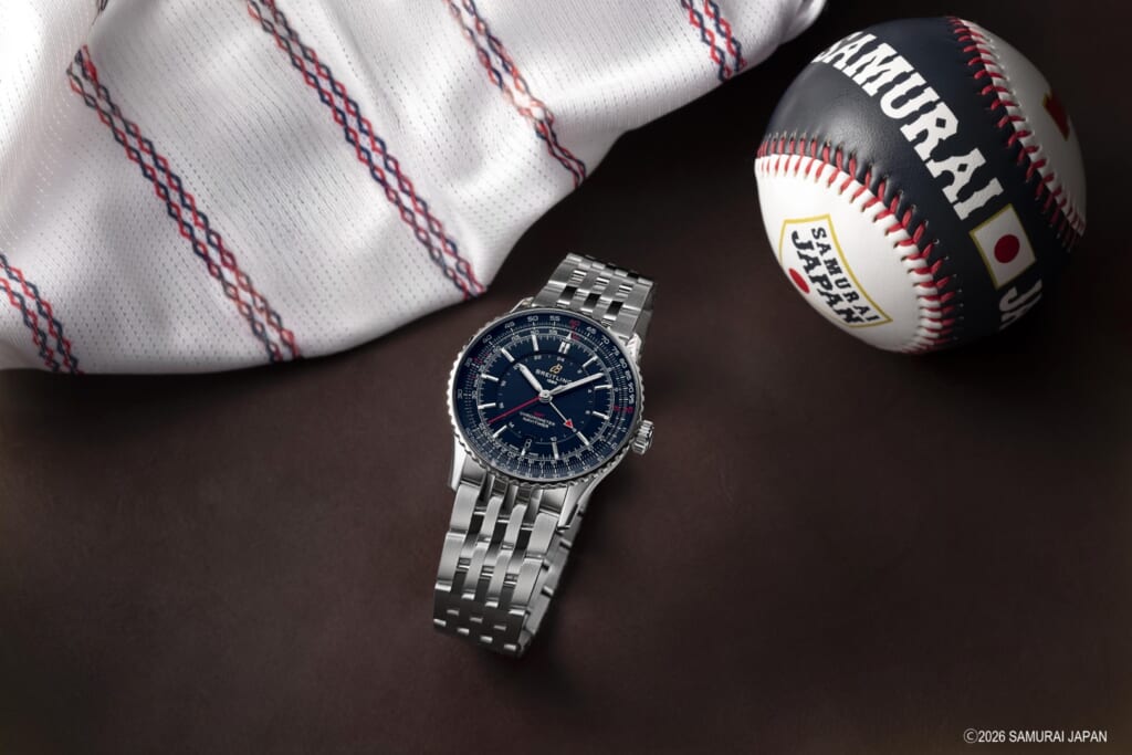 BREITLING（ブライトリング） ナビタイマー オートマチック GMT 41 侍ジャパン リミテッド