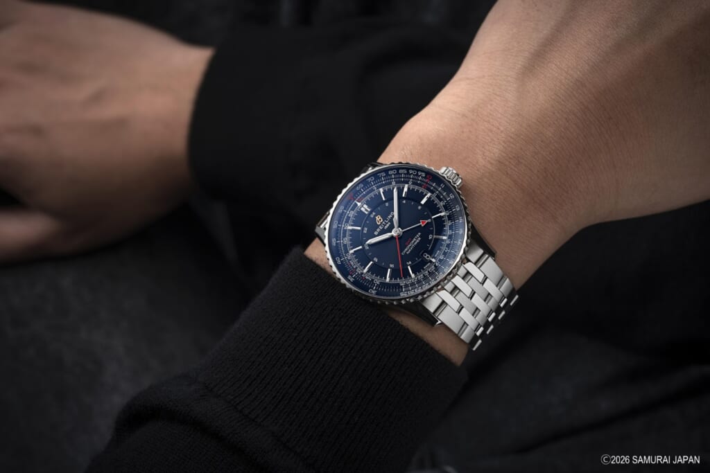 BREITLING（ブライトリング） ナビタイマー オートマチック GMT 41 侍ジャパン リミテッド