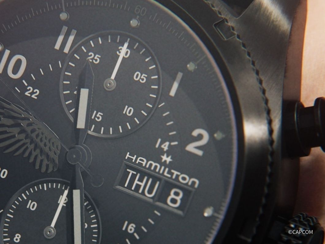 ハミルトン American Classic Pan Europ / Khaki Field Auto Chrono