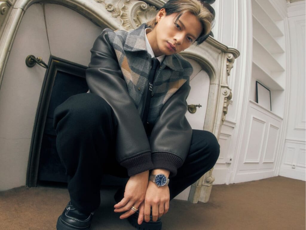 ルイ・ヴィトン タンブール オトマティック スティール ブルー