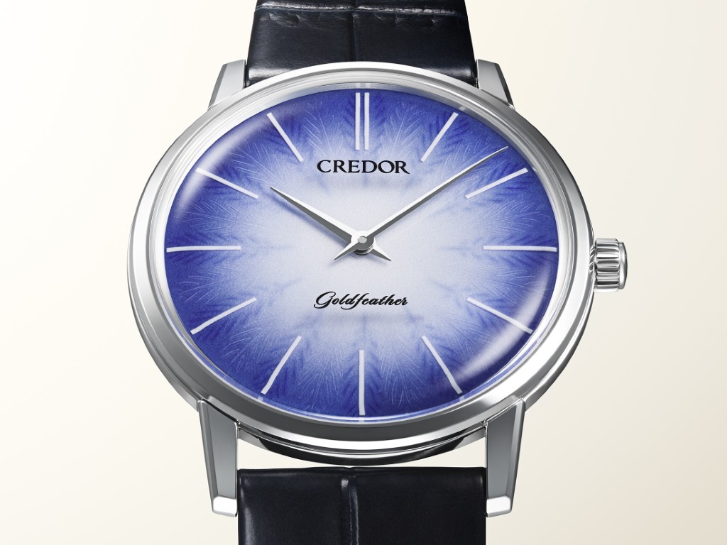 セイコー クレドール ゴールドフェザー 伊万里鍋島焼ダイヤル 限定モデル