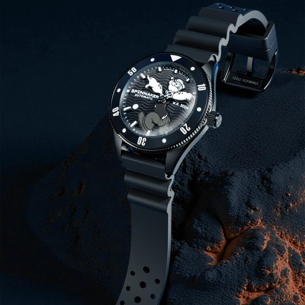 SPINNAKER（スピニカー）チャレンジャー オートマティック ポパイ アンカーアームズ リミテッドエディション