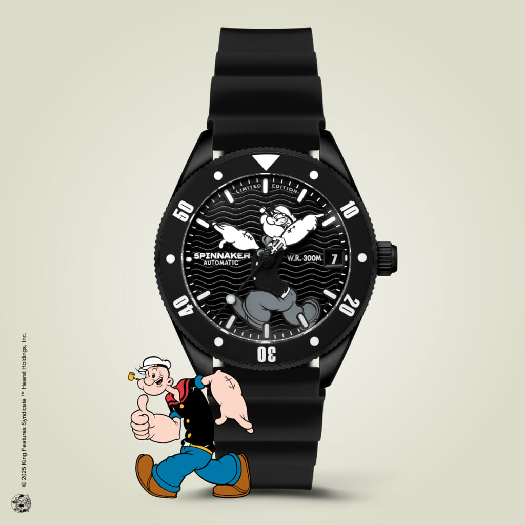 SPINNAKER（スピニカー）チャレンジャー オートマティック ポパイ アンカーアームズ リミテッドエディション