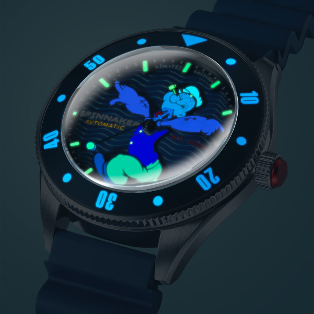 SPINNAKER(スピニカー)チャレンジャー オートマティック ポパイ アンカーアームズ リミテッドエディション