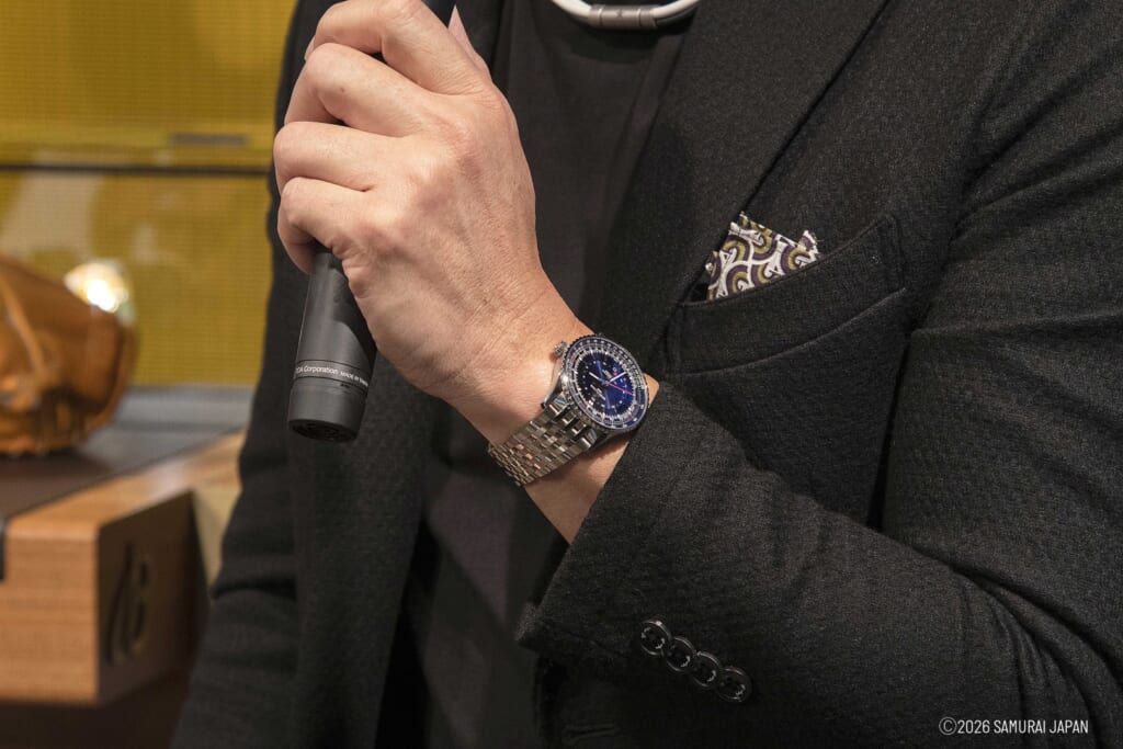 ブライトリング ナビタイマー オートマチック GMT 41 侍ジャパン リミテッド