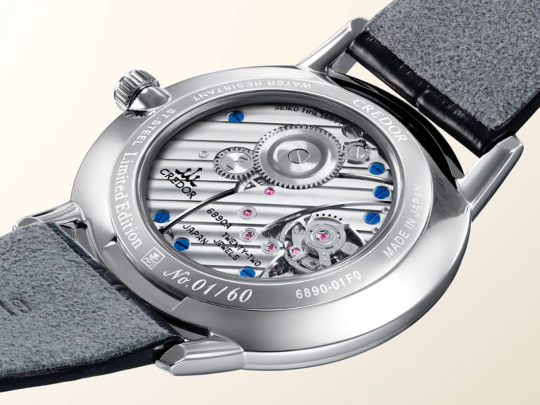 セイコー クレドール ゴールドフェザー 伊万里鍋島焼ダイヤル 限定モデル