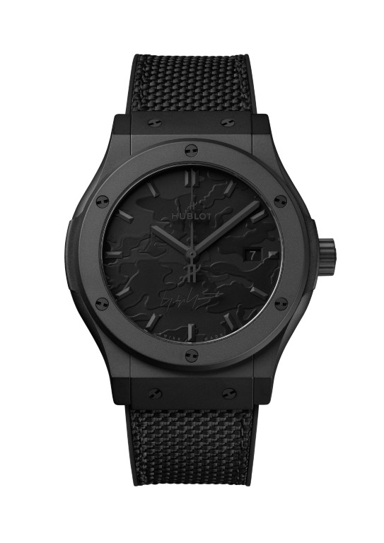 HUBLOT（ウブロ）クラシック・フュージョン ヨウジヤマモト オールブラック カモ