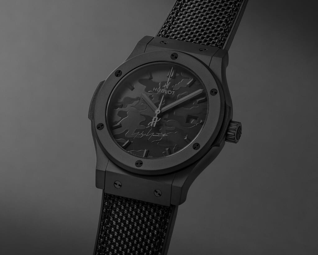 HUBLOT（ウブロ）クラシック・フュージョン ヨウジヤマモト オールブラック カモ