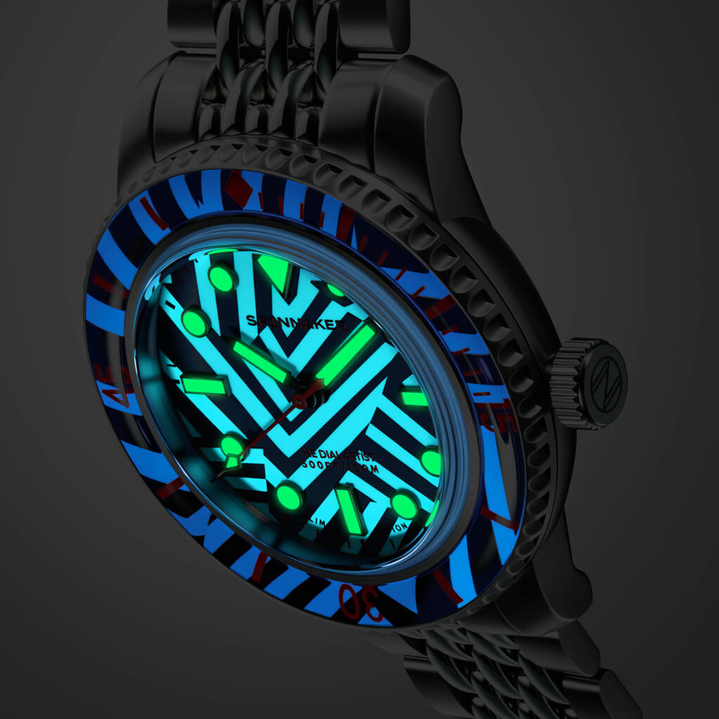 SPINNAKER（スピニカー） FLEUSS 40 AUTOMATIC RAZZLE DAZZLE LIMITED EDITION（フルース 40 オートマティック ラズル・ダズル リミテッドエディション）