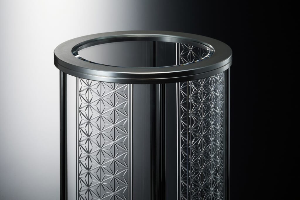 デコールセイコー 置時計 江戸切子 AZ763S