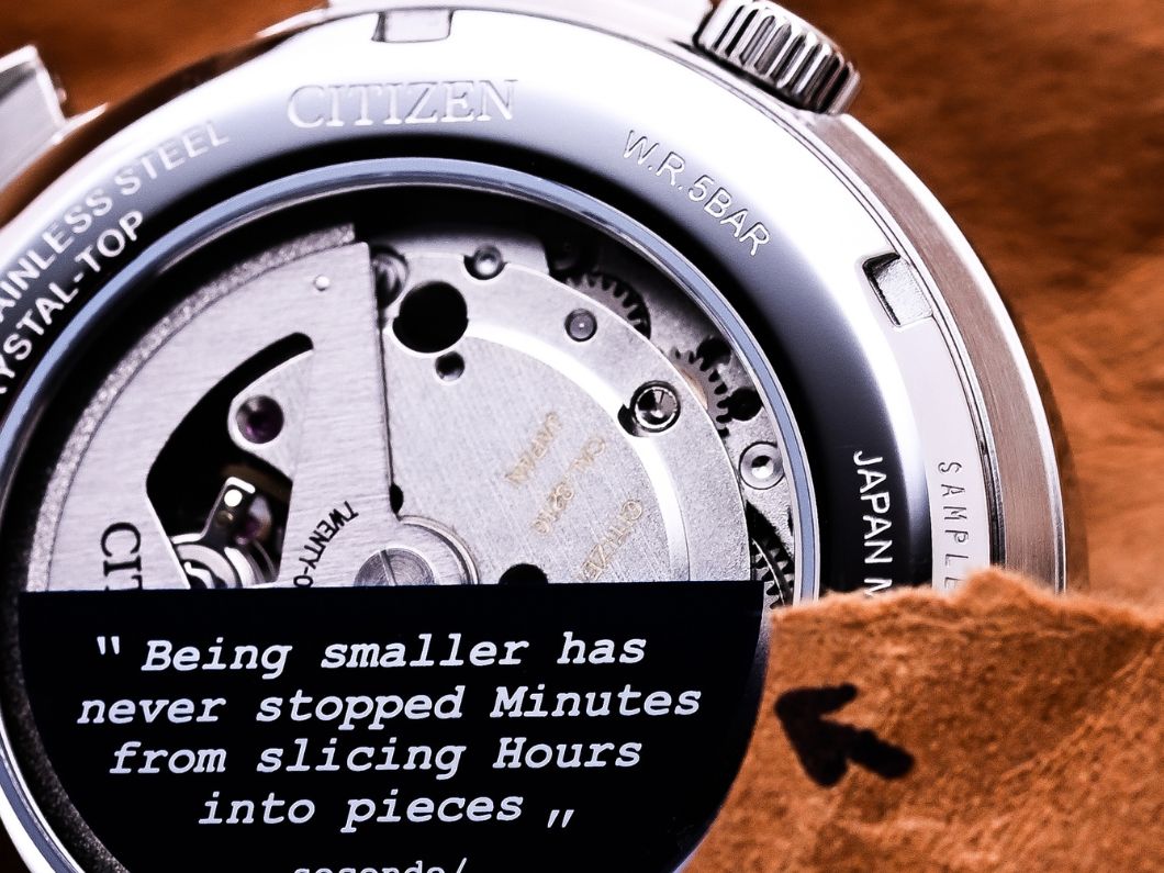 シチズンコレクション TSUYOSA seconde/seconde/ コラボレーションモデル