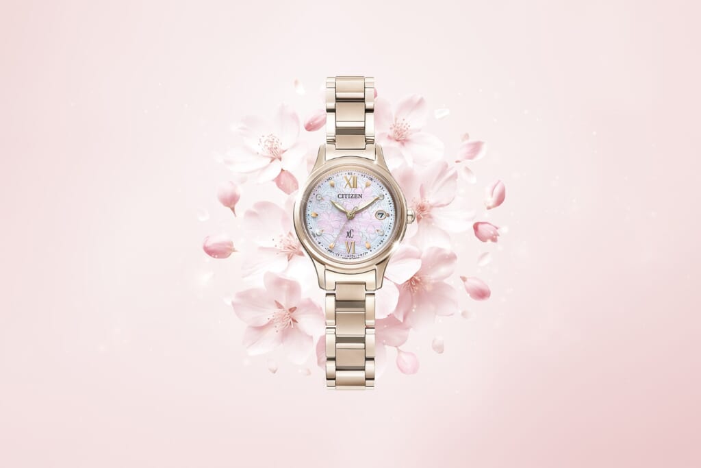 CITIZEN xC（シチズン クロスシー） 30周年アニバーサリー SAKURA限定モデル hikari collection エコ・ドライブ電波時計 ハッピーフライト