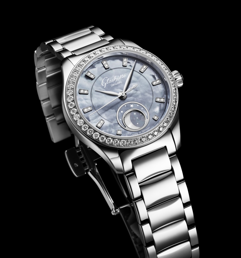 Glashütte Original（グラスヒュッテ・オリジナル） セレナーデ・ルナ スカイライン ブルー