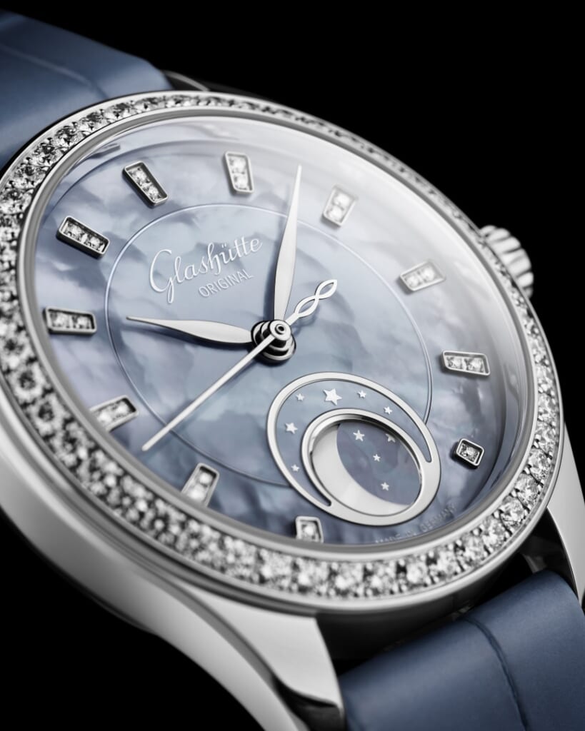 Glashütte Original（グラスヒュッテ・オリジナル） セレナーデ・ルナ スカイライン ブルー