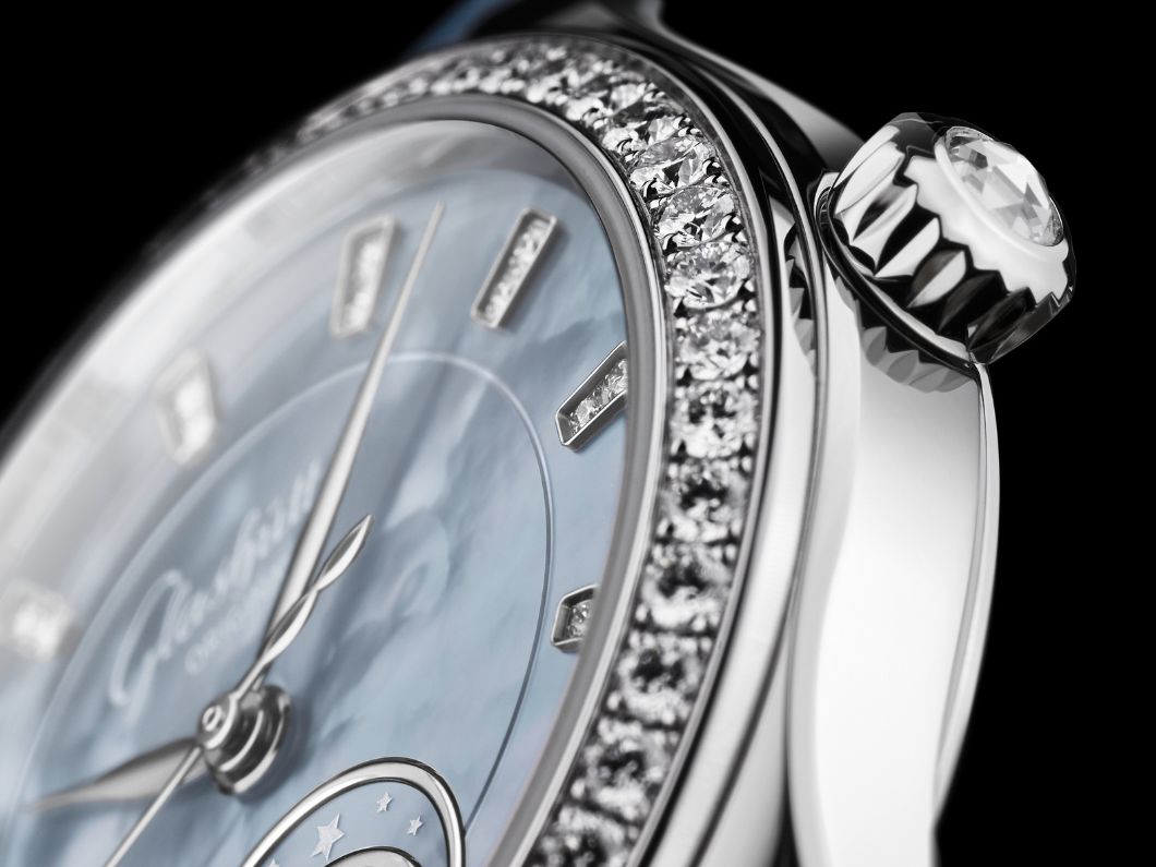 Glashütte Original（グラスヒュッテ・オリジナル） セレナーデ・ルナ スカイライン ブルー