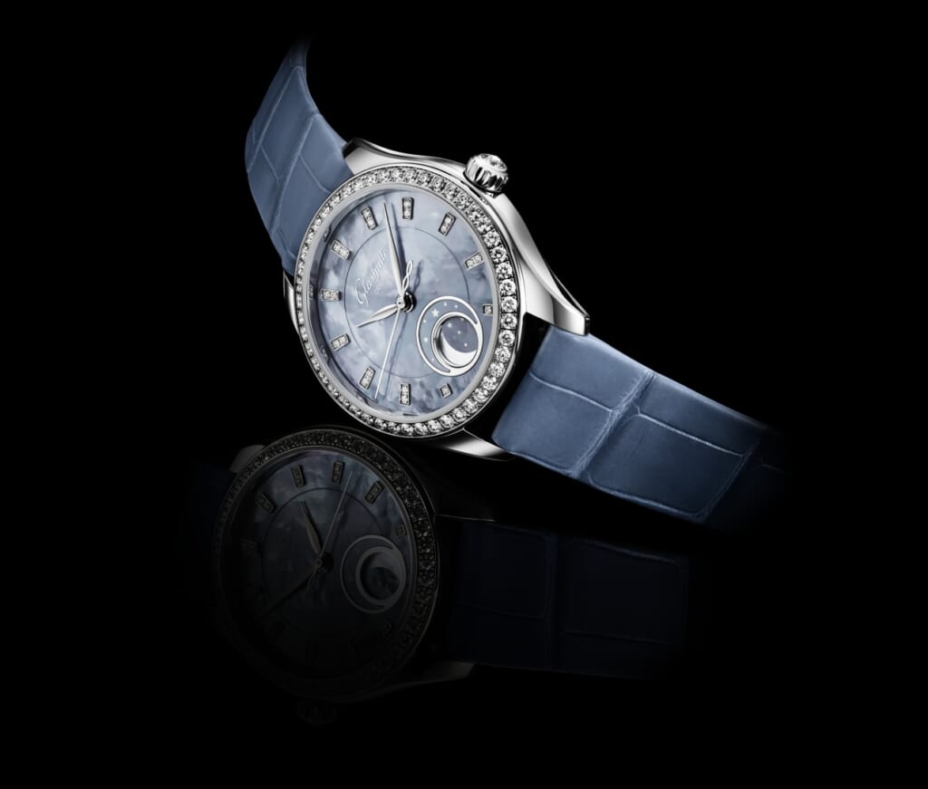 Glashütte Original（グラスヒュッテ・オリジナル） セレナーデ・ルナ スカイライン ブルー