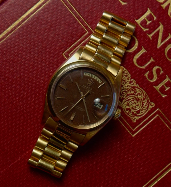 PRINCIPE prive ROLEX 18k Rose Gold Day-Date 1965s