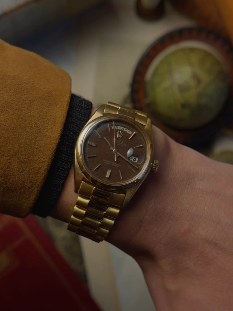 PRINCIPE prive ROLEX 18k Rose Gold Day-Date 1965s