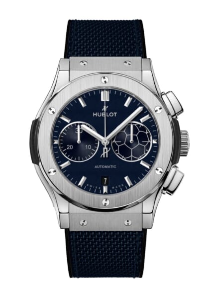 HUBLOT（ウブロ） クラシック・フュージョン クロノグラフ チタニウム ブルー ヴィクトリー