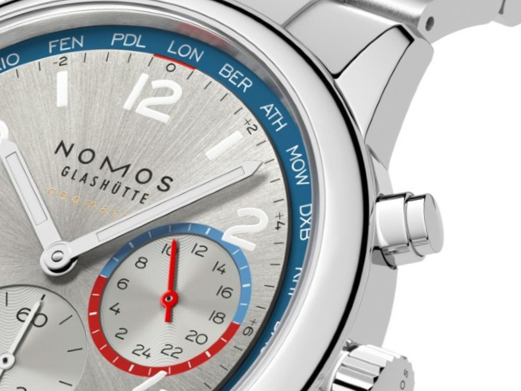 NOMOS GLASHÜTTE（ノモス グラスヒュッテ） クラブスポーツ ネオマティック ワールドタイマー シルバー