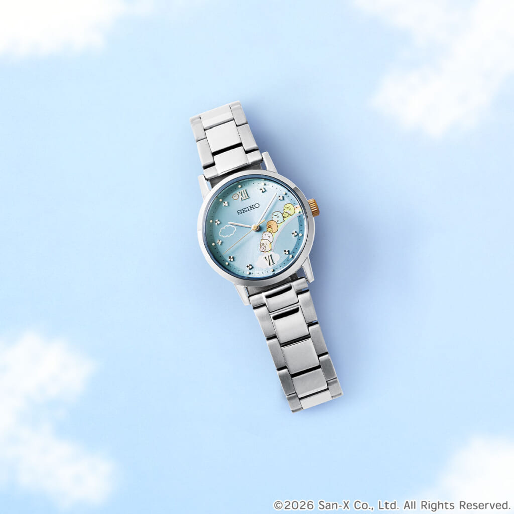 すみっコぐらし × セイコー コラボレーションウオッチ