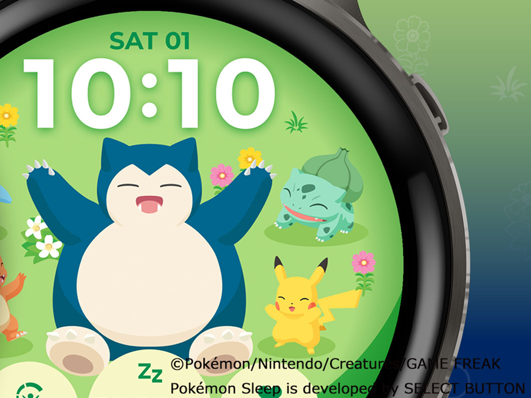 Garmin（ガーミン） 『Pokémon Sleep』コラボウオッチフェイス